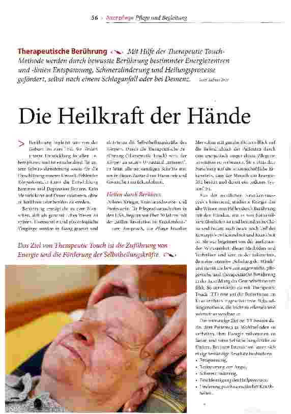 Vorschauseite 1: Die Heilkraft der Hände