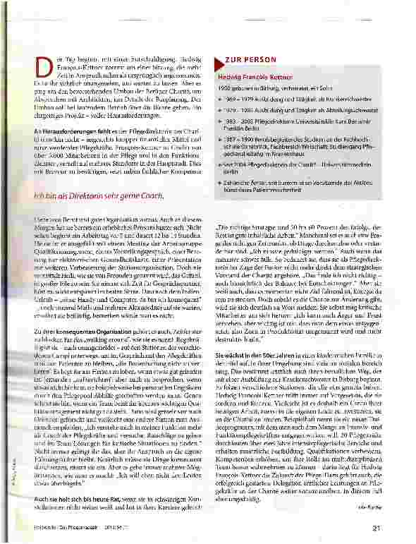 Vorschauseite 2: Hedwig Francois-Kettner