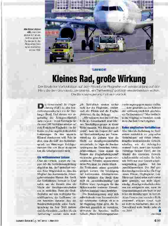 Vorschauseite 1: Kleines Rad, große Wirkung