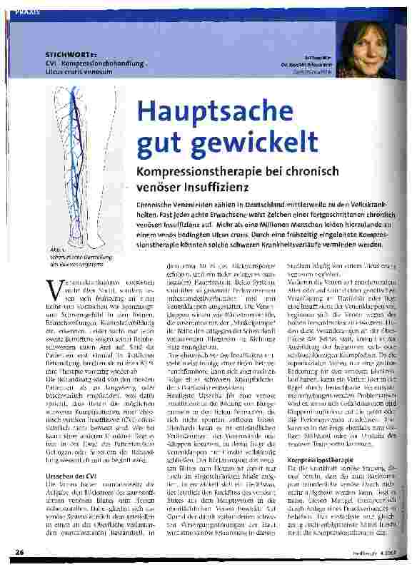 Vorschauseite 1: Hauptsache gut gewickelt