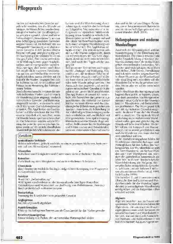 Vorschauseite 2: Von A wie Alginate bis V wie Vakuumversiegelung