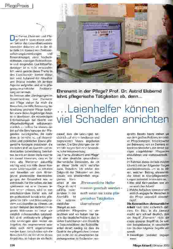 Vorschauseite 1: ... Laienhelfer können viel Schaden anrichten