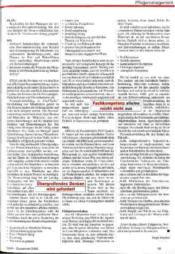 Vorschauseite 2: Personalentwicklung: Fördern und motivieren