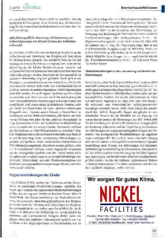 Vorschauseite 2: Das neue „Hygienegesetz und seine Implikationen für Krankenhäuser