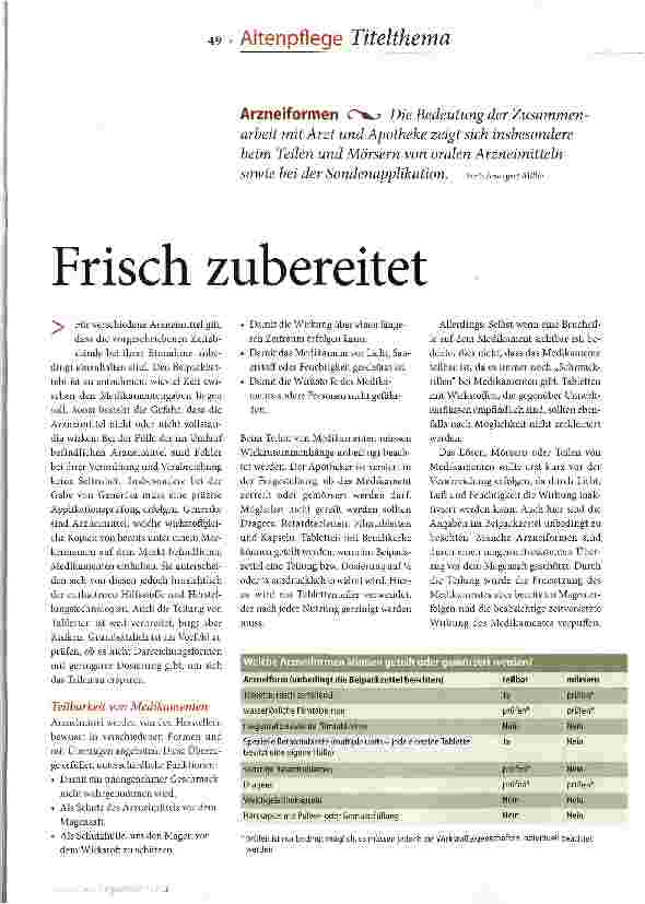Vorschauseite 2: Frisch zubereitet