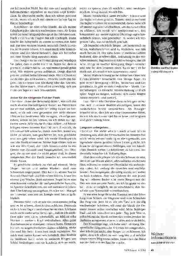 Vorschauseite 2: Das Leben fordert ständig wechselnde Schritte