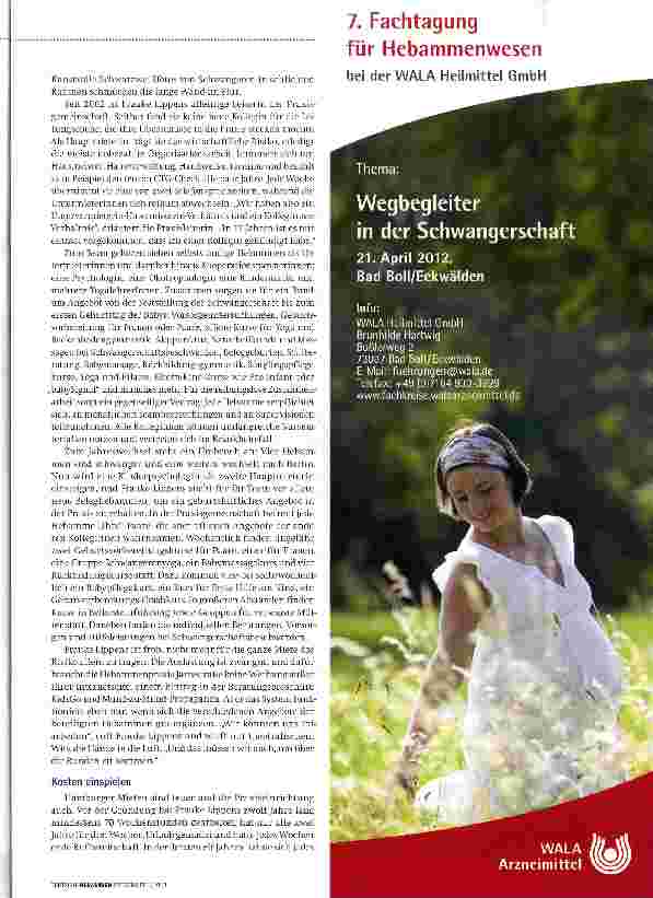 Vorschauseite 2: Ein vielseitiger Beruf, aber kein Vollerwerb