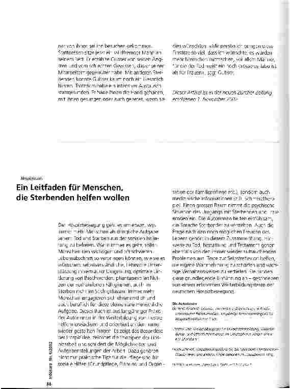 Vorschauseite 2: Begegnungen einer anderen Art