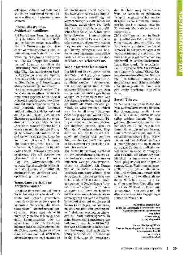 Vorschauseite 2: Strategie statt Hype