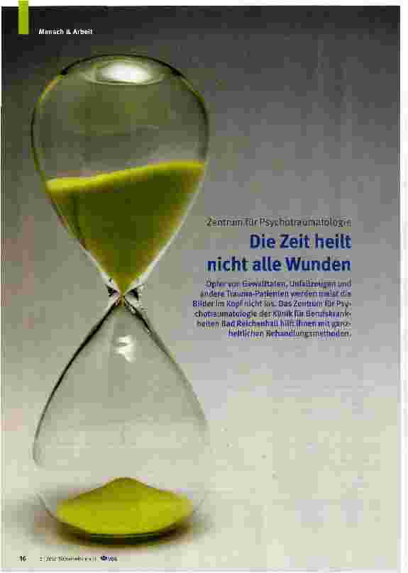 Vorschauseite 1: Die Zeit heilt nicht alle Wunden