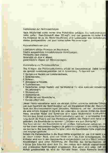 Vorschauseite 2: Peritonealdialyse