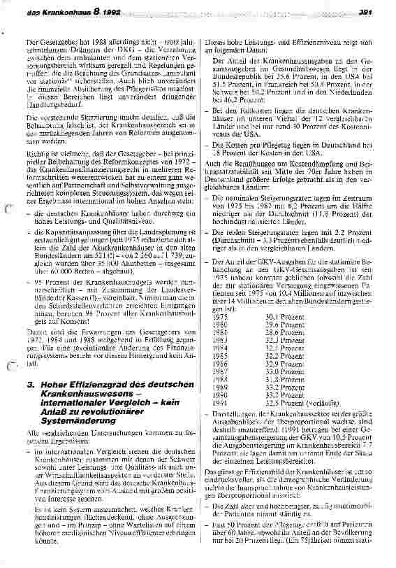 Vorschauseite 5: DKG fordert Rechtsanspruch der Krankenhäuser auf leistungsgerechte Vergütung Stellungnahme zum Referentenentwurf (Teil A+C)