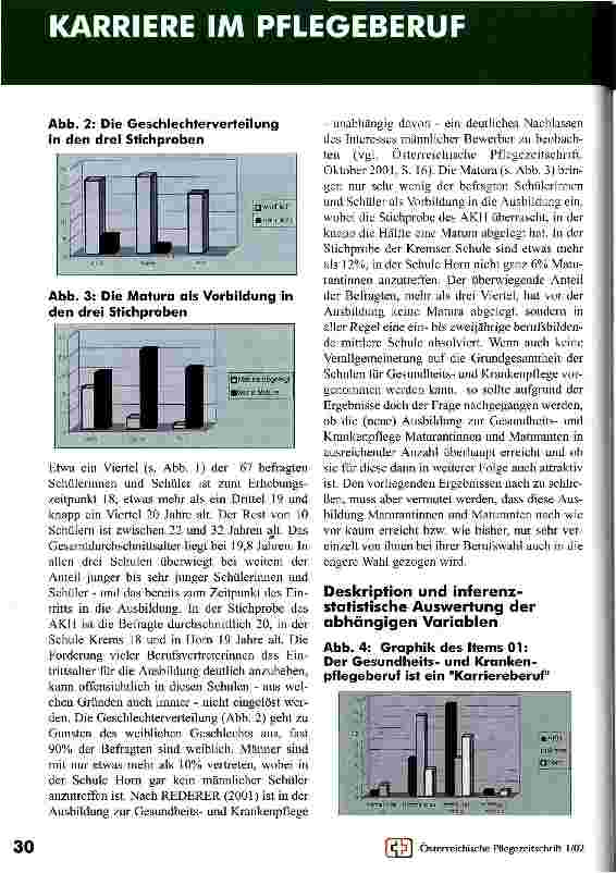 Vorschauseite 3: Karriere im Pflegeberuf Teil II