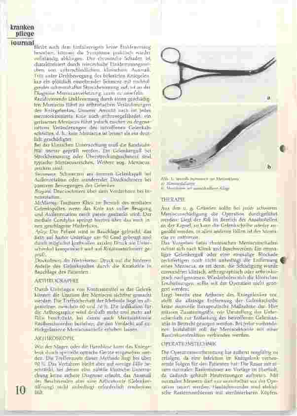 Vorschauseite 2: Meniscuslaesionen