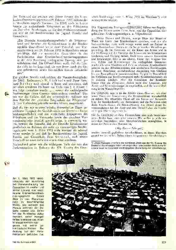 Vorschauseite 3: Nach der Verabschiedung des KHG