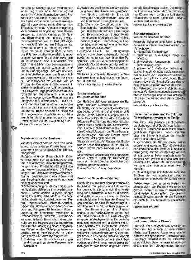 Vorschauseite 3: Sicherheit, Gesundheit und Wohlbefinden in Krankenhäusern