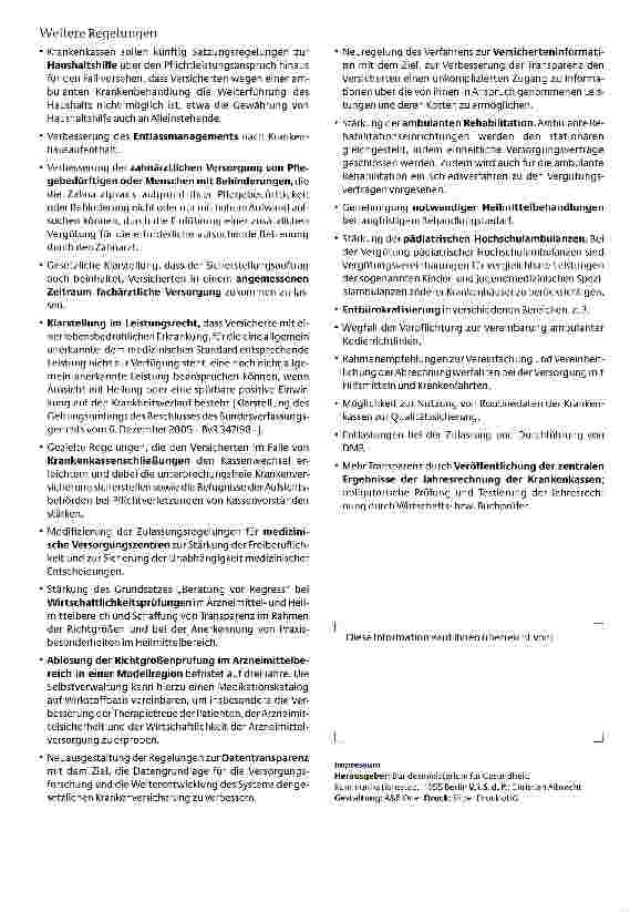 Vorschauseite 4: Das GKV-Versorgungsstrukturgesetz