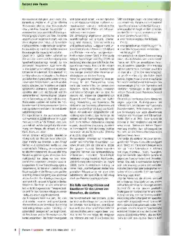 Vorschauseite 3: Sprechwerkzeuge stottern nicht