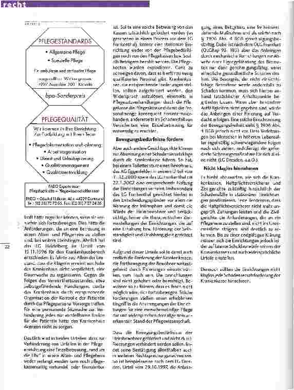 Vorschauseite 2: Was ist bei Schadensersatzforderungen der Krankenkasse zu tun?