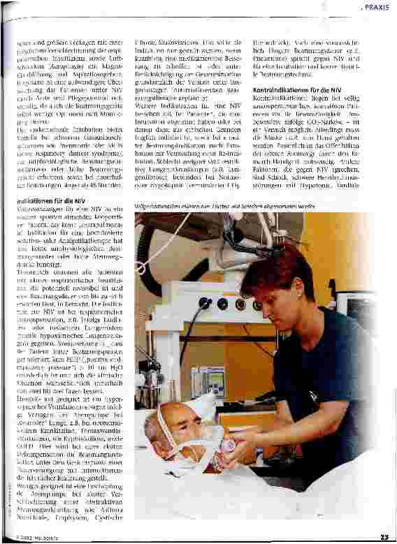 Vorschauseite 2: Risikoarme Alternative zur Intubation 1. Teil