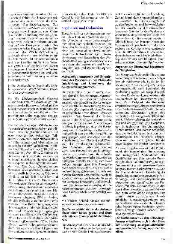 Vorschauseite 2: Bedeutung qualifizierter Fortund Weiterbildung für die Umsetzung neuer Betreuungsformen am Beispiel der stationären Wochenbettbetreuung