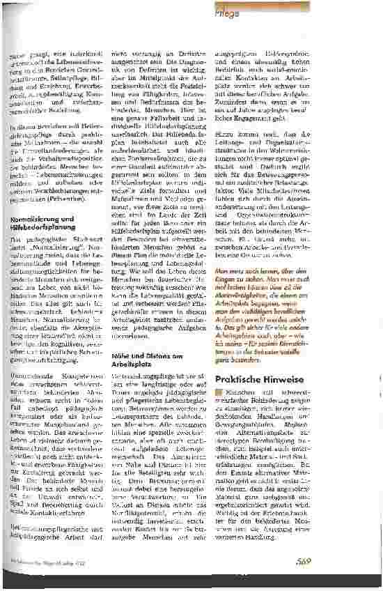 Vorschauseite 2: Heilerziehungspflege