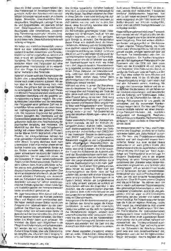 Vorschauseite 3: Kinderintensivmedizin und Nottransportwesen für Kinder