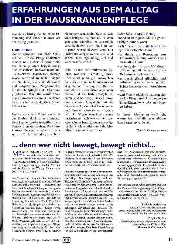 Vorschauseite 2: Lass dich nicht so gehen ...