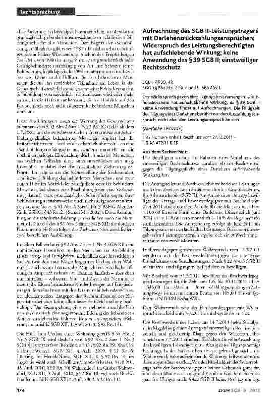 Vorschauseite 4: Einbau eines Personenaufzugs für behindertes Kind; kein Anspruch auf Eingliederungshilfe wegen zu berücksichtigendem Vermögen der Eltern