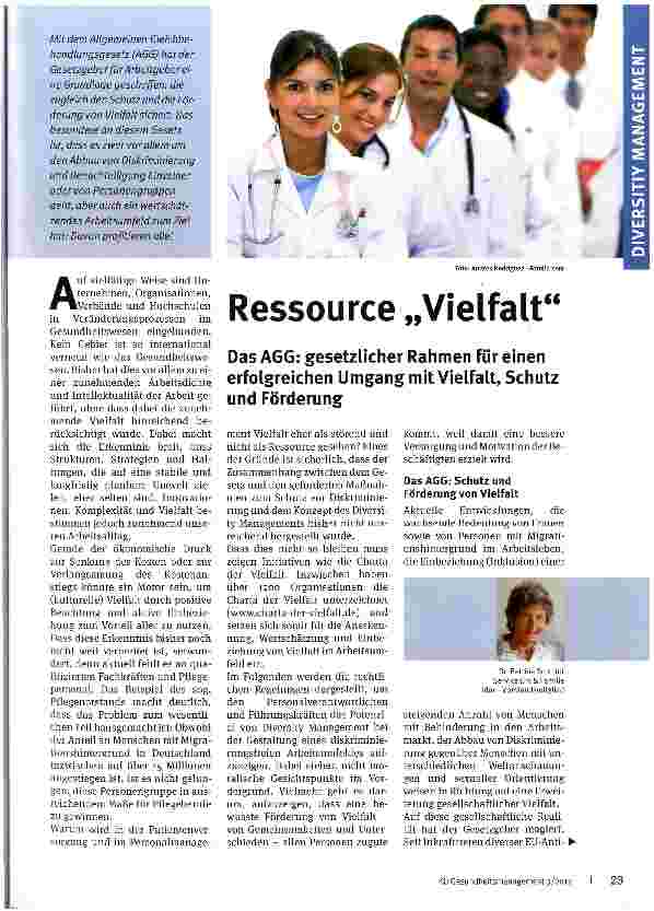 Vorschauseite 1: Ressource „Vielfalt