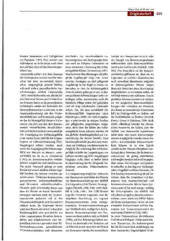 Vorschauseite 3: Ressourcen pflegender Angehöriger -eine Forschungslücke? Gesundheitssoziologische und empirische Annäherung an ein bislang vernachlässigtes Forschungsfeld