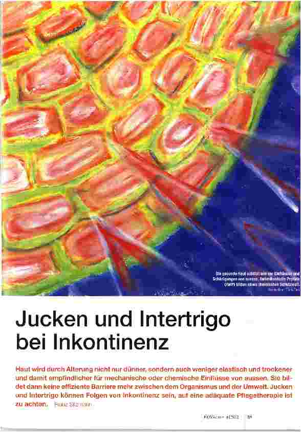 Vorschauseite 1: Jucken und Intertrigo bei Inkontinenz