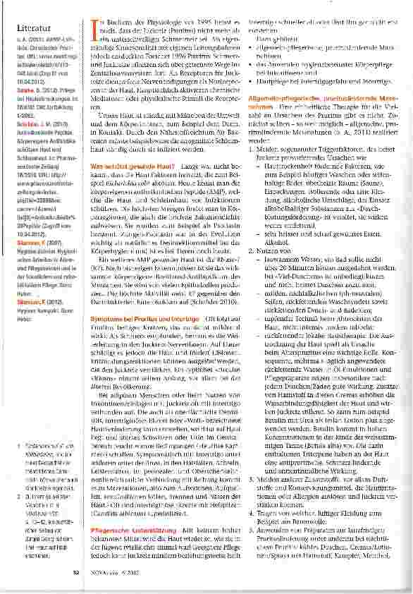 Vorschauseite 2: Jucken und Intertrigo bei Inkontinenz