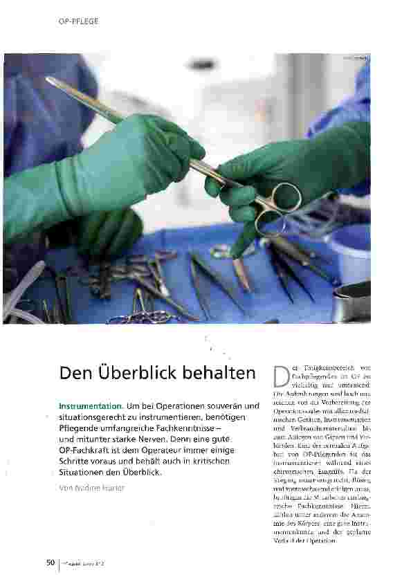 Vorschauseite 1: Den Überblick behalten