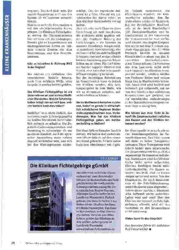 Vorschauseite 3: Klein, kommunal und konkurrenzfähig?