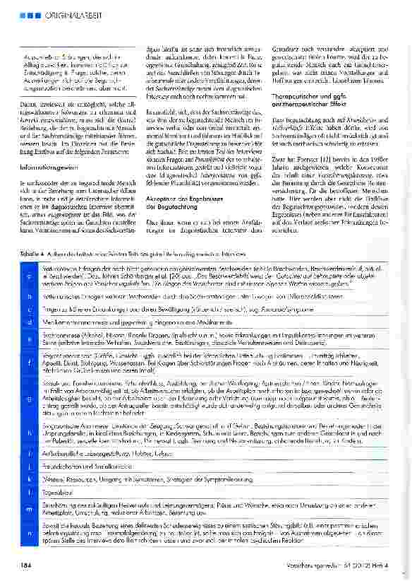 Vorschauseite 4: Das diagnostische Interview in der psychiatrisch psychotherapeutischen Begutachtung (I)