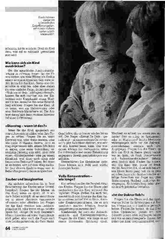 Vorschauseite 2: Wie man Kindern hilft, mit schmerzhaften Eingriffen umzugehen