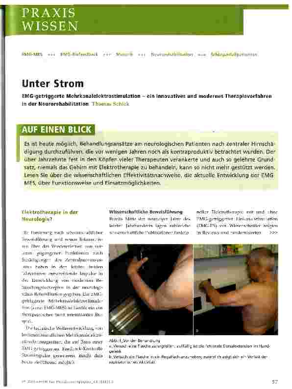 Vorschauseite 1: Unter Strom