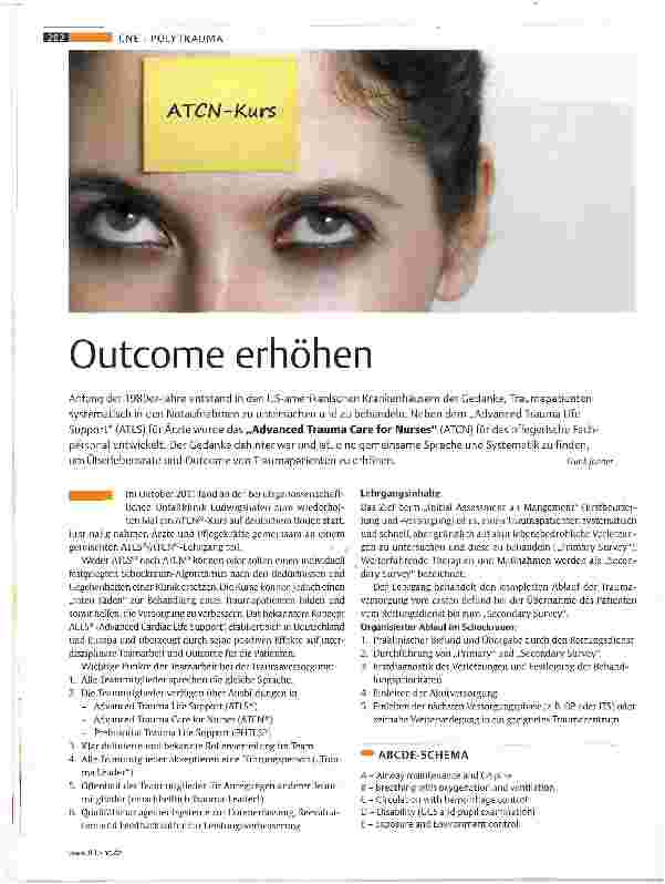Vorschauseite 1: Outcome erhöhen
