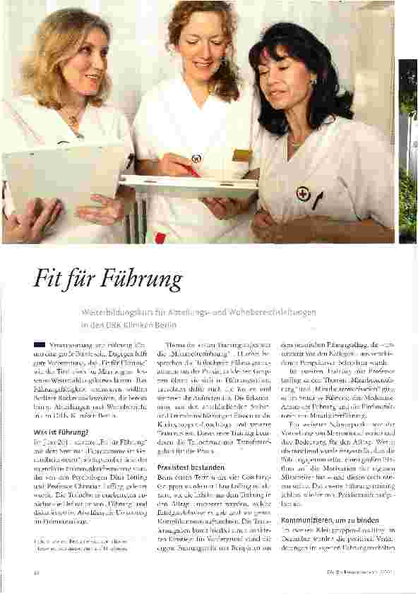 Vorschauseite 1: Fit für Führung