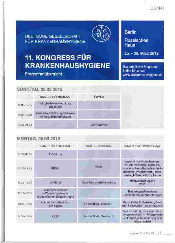 Vorschauseite 2: Curriculum für einen Grundkurs für Hygienebeauftragte in der Pflege im Krankenhaus (Link-Nurse)