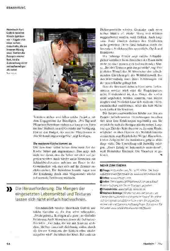 Vorschauseite 3: Passierte Kost: mehr Qualität bei unverändertem Budget