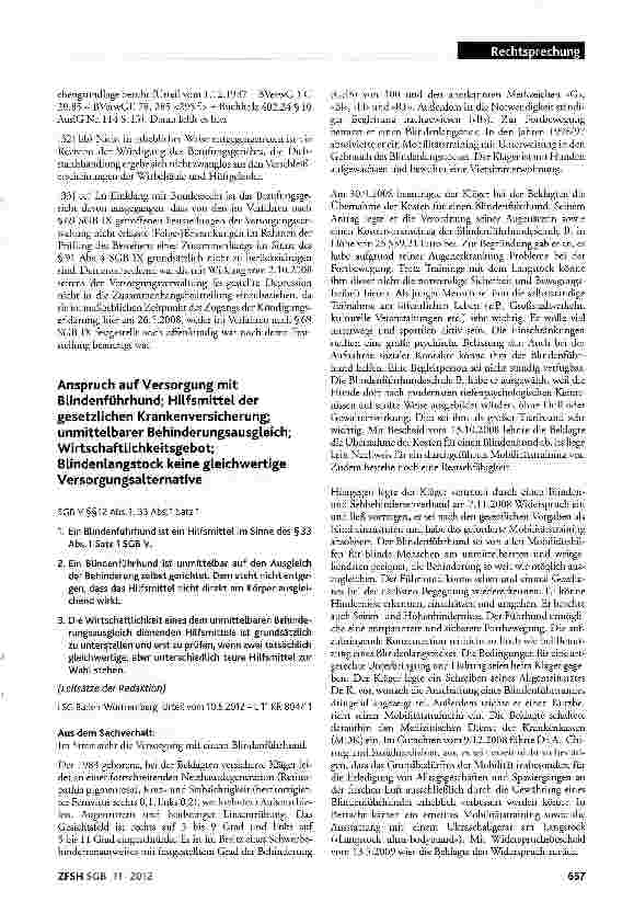 Vorschauseite 5: Kündigung eines schwerbehinderten Arbeitnehmers wegen Diebstahls; Zustimmung des Integrationsamtes; kein Zusammenhang des Kündigungsgrundes mit Behinderung SGB IX §§69 Abs.1 Satz…