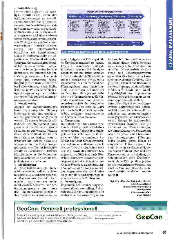 Vorschauseite 2: Change Manager sind gefragt