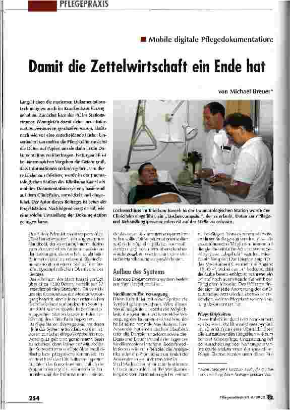 Vorschauseite 1: Damit die Zettelwirtschaft ein Ende hat