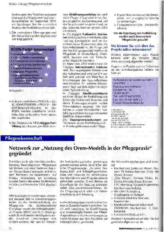 Vorschauseite 2: Pflegekräfte auf dem Weg nach Europa!