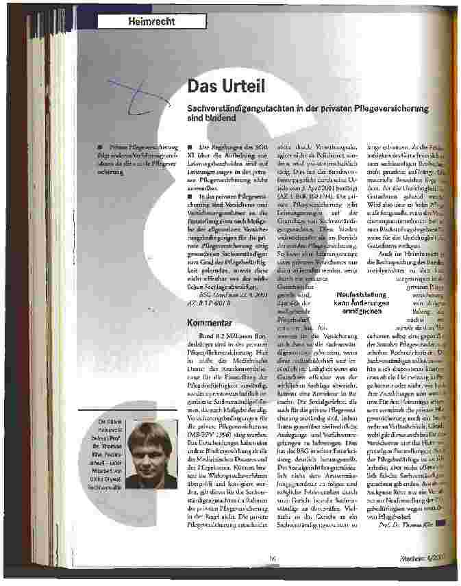 Vorschauseite 1: Das Urteil