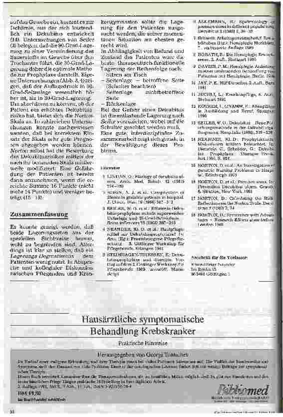 Vorschauseite 4: Dekubitusprophylaxe und Bobath-Lagerung sich widersprechende Maßnahmen?