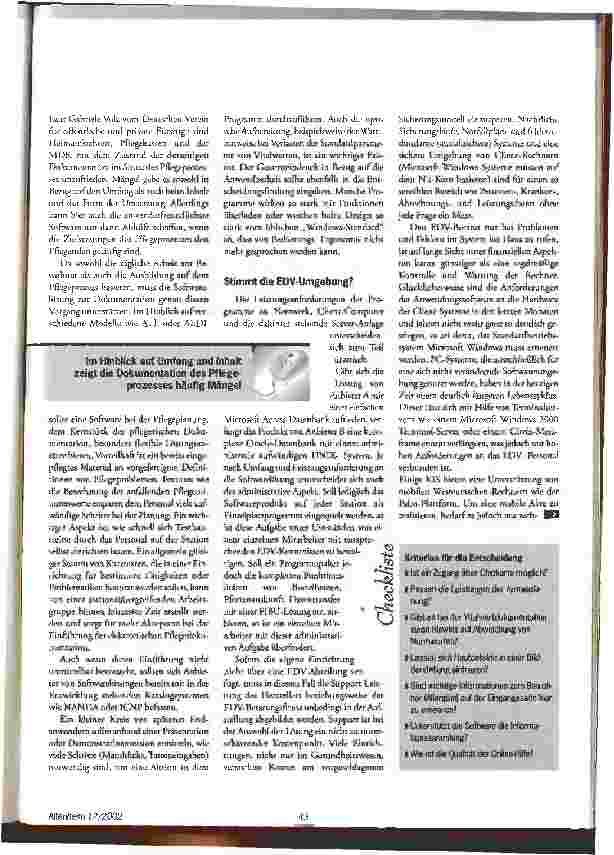 Vorschauseite 2: Schnell, sicher, übersichtlich