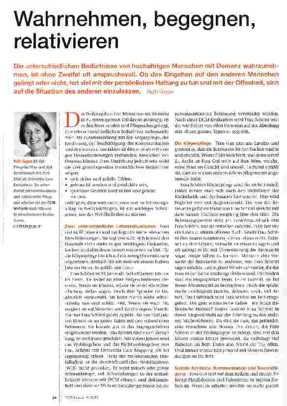 Vorschauseite 1: Wahrnehmen, begegnen, relativieren